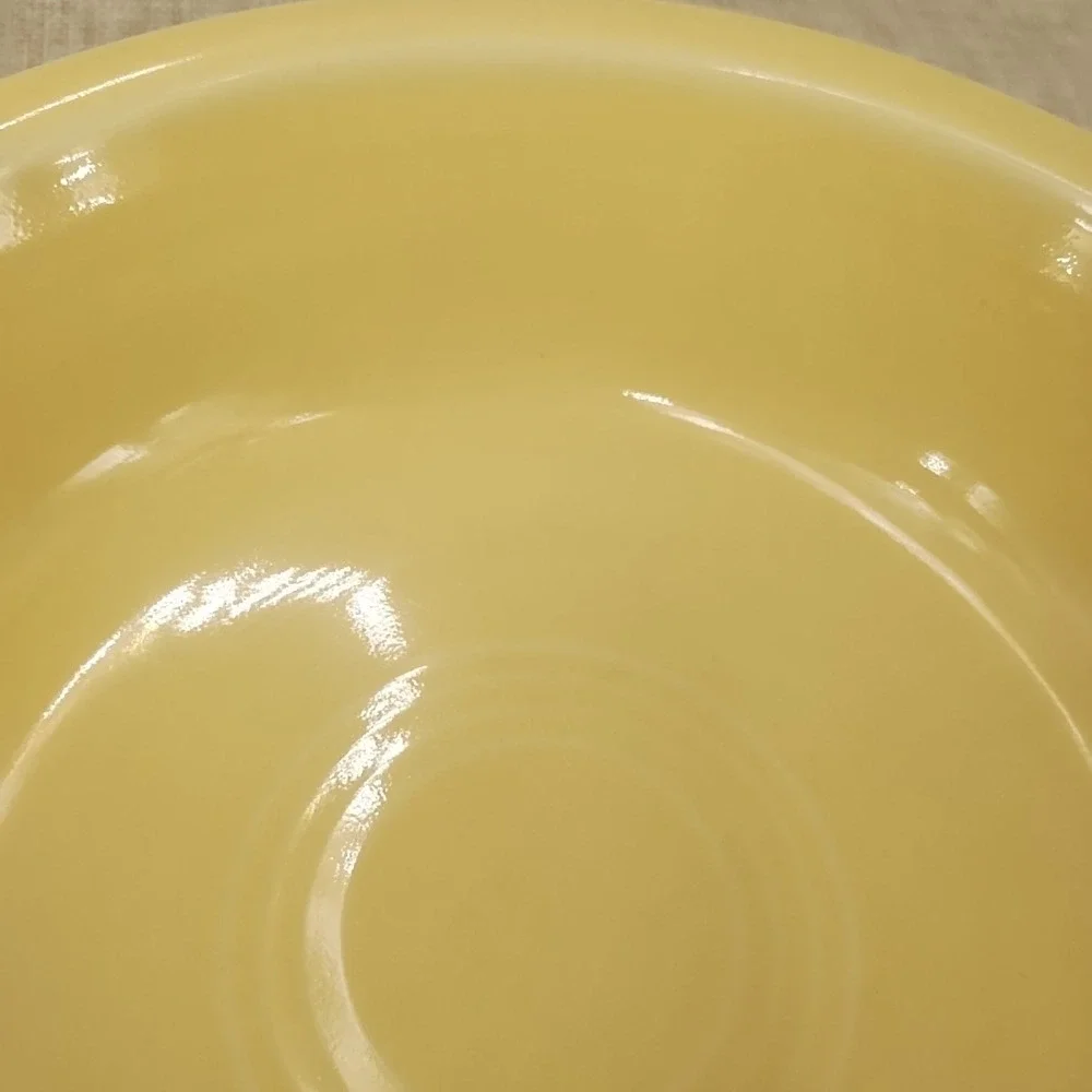 Fiesta Retired Light Yellow Classic Rim Cereal Bowl 6 7/8
